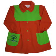 uniforme escolar JARDÍN INFANTIL MANGLAR
 - Delantal niña