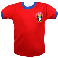 uniforme escolar JARDÍN INFANTIL PINGÜI - Polera pique manga corta roja