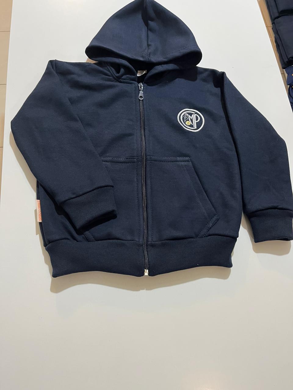 uniforme escolar COLEGIO MATER PURÍSSIMA - Polerón Con Cierre Azul Marino