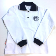 uniforme escolar COLEGIO MATER PURÍSSIMA - Polera pique manga larga blanca